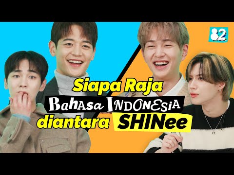 💎SHINee bermain kuis bahasa Indonesia untuk PERTAMA KALINYA! | GTBIW w/ SHINee