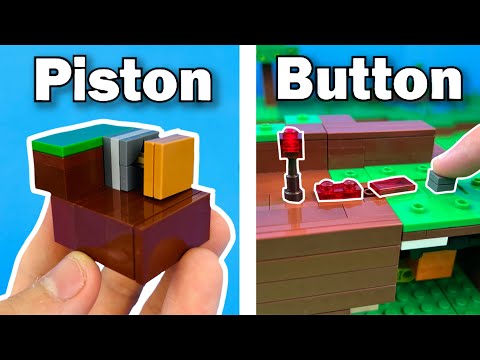 I Built Working LEGO Minecraft Redstone...