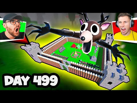 1000 TAGE mit iCrimax in 99 Nächte im WALD ROBLOX