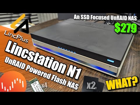 Lincplus Lincstation N1 SSD NAS Review - A Silent, UnRAID NAS?