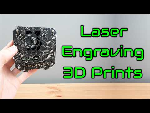 Laser Engrave 3D Printed Parts &amp; Create Colourful Images with the Gweike G2 Pro