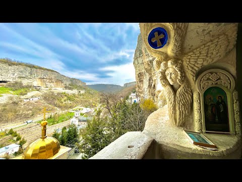 The ancient city of Chufut-Kale in Crimea - I was stunned! The Dormition Monastery and Karaite Ce...