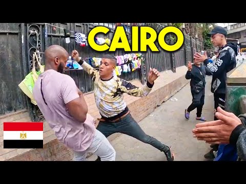 IT COULD'VE GONE REALLY BAD IN THIS CAIRO MARKET  🇪🇬
