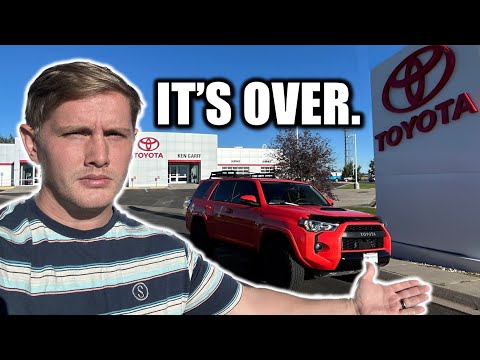 Toyota is SCREWED… by their own dealerships!