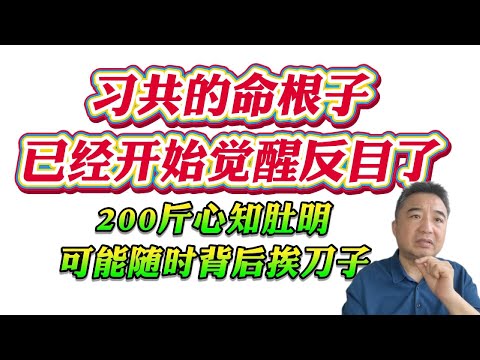 翟山鹰：习共的命根子已经开始觉醒反目了。200斤心知肚明可能随时背后挨刀子！