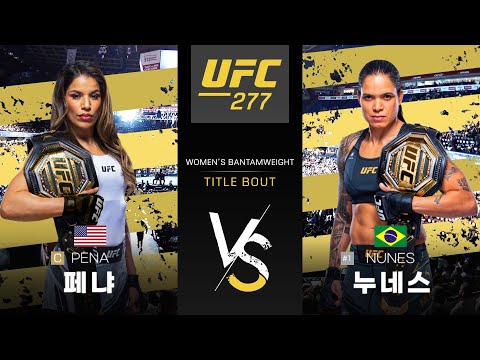 [UFC] 줄리아나 페냐 VS 아만다 누네스