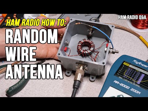 Build a random wire end fed antenna and make amazing contacts #hamradioqa