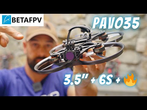 BetaFPV Pavo35 6s Cinewhoop for GoPro and DJI 03, Walksnail or HDZero