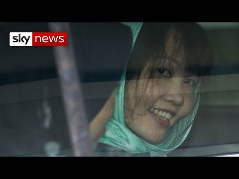 All smiles as Kim Jong Nam's murder suspect is freed