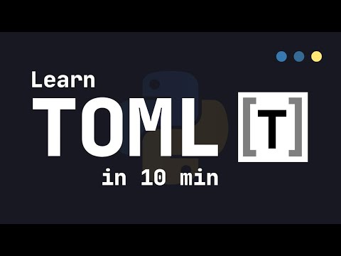 Learn TOML in 10 Minutes (Tutorial)