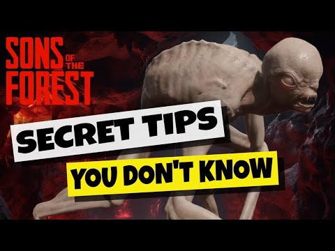 Sons of the Forest Tips You ACTUALLY Don't Already Know...
