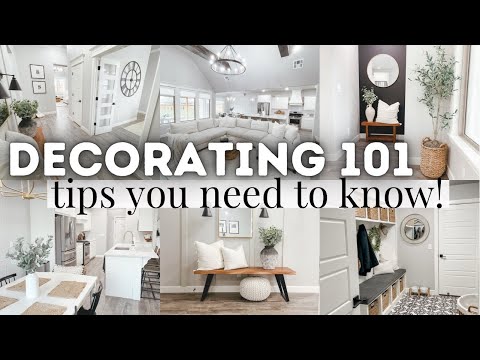 DECORATING YOUR HOME 101 | HOME DECORATING TIPS YOU NEED TO KNOW | DECORATING HOME HACKS 2022
