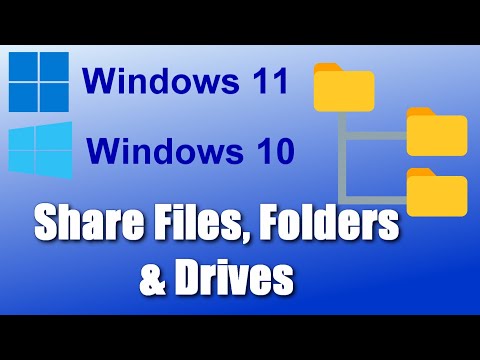 ✅Share Files, Folders & Drives Between Computers Over a Network in Windows 11/10