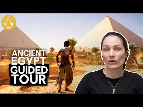 Egyptologist Explores the Pyramids, the Sphinx and Krokodilopolis in Assassin's Creed Origins