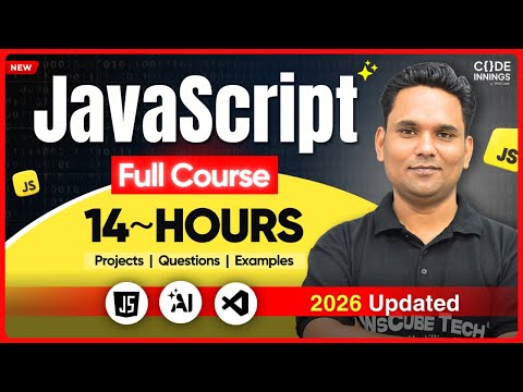 JavaScript FULL Course for Beginner to PRO in 14 Hours (Projects + Questions)