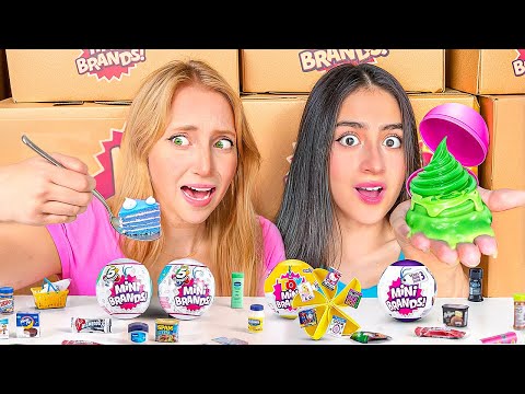 Unboxing SO MANY Mini Brands!