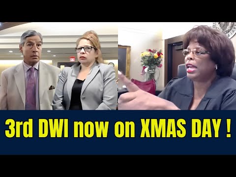 UPDATE Judge Boyd Defendant GETS 3RD DWI ON XMAS DAY!