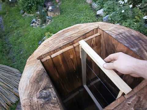 Двух метровый улей!!! (борть)