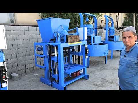 XALI BERI SINMAYDIGAN SHLAKABLOK BIZNESI POL AVTOMAT LINIYA SOTILADI