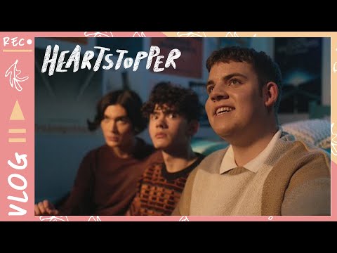 HEARTSTOPPER VLOG 4! Rugby match (attempt 1) & Tao’s room! Netflix Behind the Scenes!! 🍂💜🎬