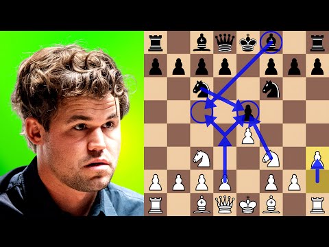 Carlsen vs Nakamura Four Knights Game