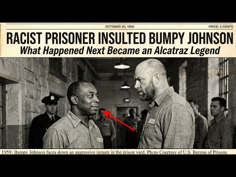 1957: A Ra*ist Prisoner Insulted Bumpy Johnson, Bumpy Smiled — Then the Man Lost an Eye