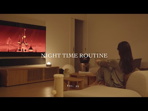 Comforting Night Time Routine 🛋️🫧  | Slow, quiet, self-care, early bed time