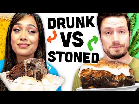Ultimate Brownie Challenge | Drunk Vs. Stoned