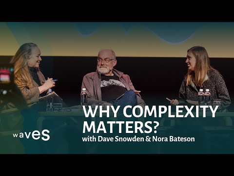 WAVES 24: Why complexity matters? with Dave Snowden & Nora Bateson