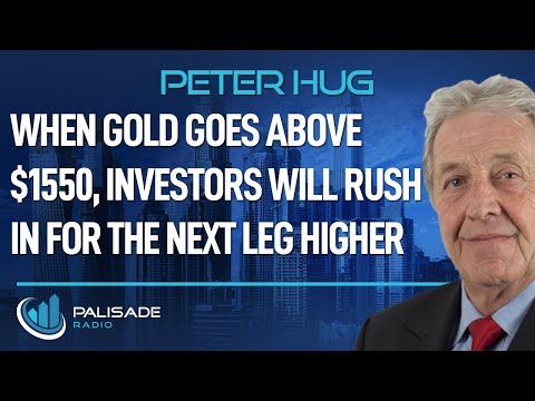 Peter Hug: When Gold Goes Above $1550, Investors Will Rush in for the Next Leg Higher