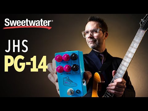 JHS PG-14 Paul Gilbert Signature Distortion Pedal Demo with Paul Gilbert and Josh Scott