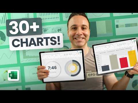 How to build EVERY Excel Chart in 83 minutes