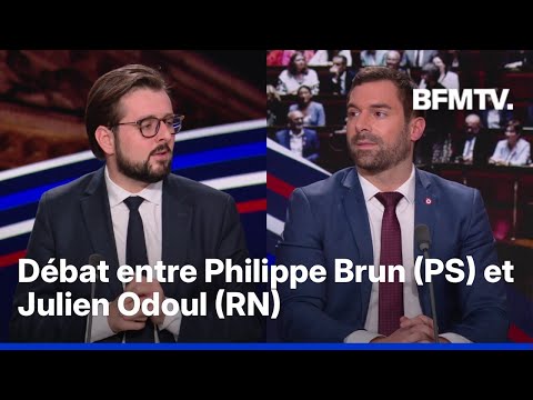 Budget de la Sécu adopté: débat entre Philippe Brun (PS), et Julien Odoul (RN)