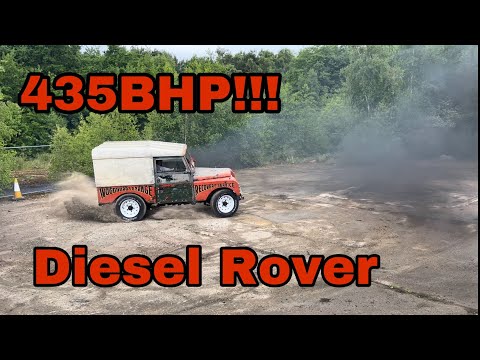 OM605 TURBO DIESEL SLEEPER (nearly flips in manhole) 435bhp series 1 Landrover Dieselpumpuk om606