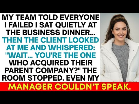 My Team Said I Failed, Then The Client Whispered: "Wait...You Own Their Parent Company?"