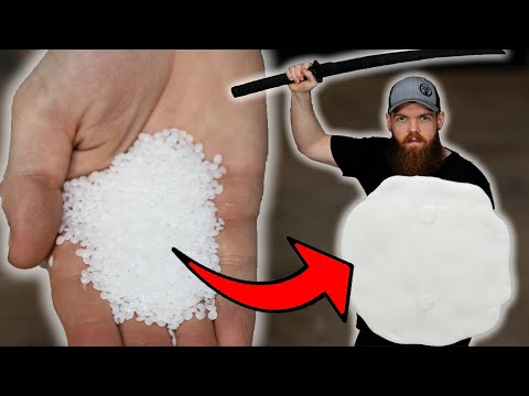 I Turned These Plastic Beads Into a Shield!!!