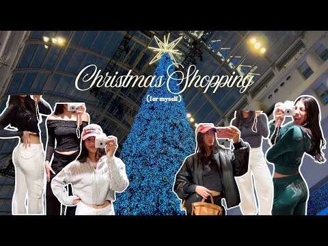 π Christmas Shopping Vlog | toronto thrifting, mall day, uniqlo + h&m (shopping for me, obviously)