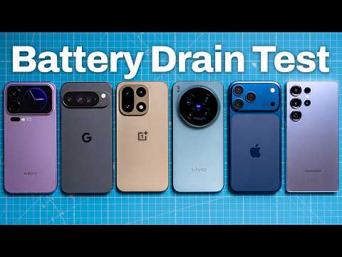 Battery Test: OnePlus 15 vs. vivo X300 Pro, iPhone 17 Pro Max, Galaxy, Pixel, Xiaomi