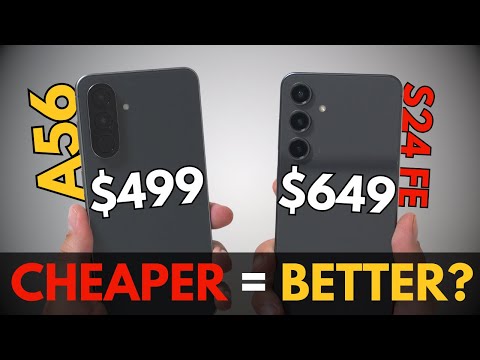 Galaxy A56 vs S24 FE - Is the A56 BETTER?