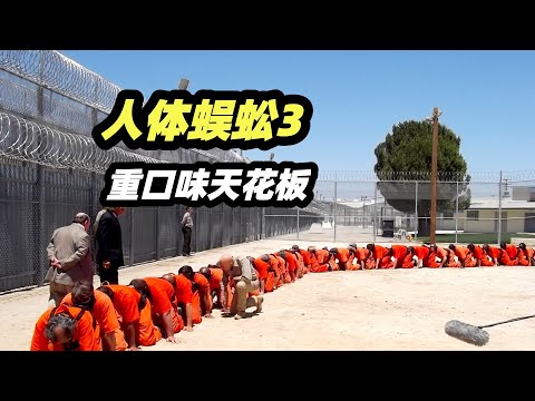 人体蜈蚣系列的巅峰作品，变态监狱长，竟把五百多囚犯做成连体蜈蚣，重口味恐怖电影《人体蜈蚣3》