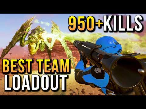 Helldivers 2 | The ULTIMATE TEAM Loadout DESTROYS Everything!!! - Gameplay Hardest Difficulty