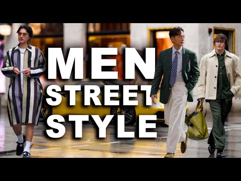Best Men's Style of the Year | Casual, Elegant, Timeless & Classic Looks from London, Milan & Paris