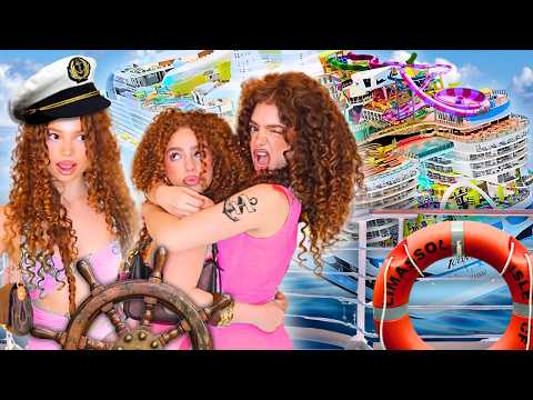 Kalogeras Sisters GO ON THE BIGGEST CRUISE SHIP IN THE WORLD!
