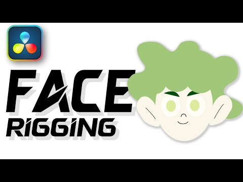 2D Character Animation  Davinci resolve || Face rigging Davinci resolve || part-1