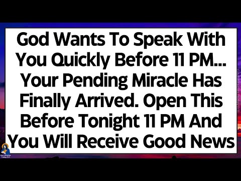 🧾 God wants to speak with you now. Your pending miracle is ready. Open this now and get Good News