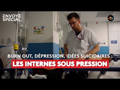 Burn out, dépression, idées suicidaires : les internes sous pression