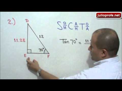 Solución de Triángulos Rectángulos