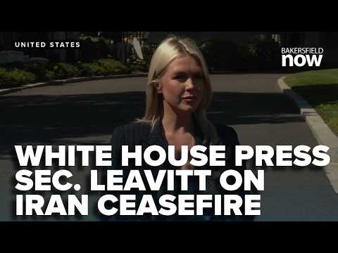 White House Press Secretary Karoline Leavitt discusses Iran ceasefire extension