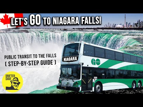 Getting from Toronto Airport to Niagara Falls using public transit! (Step-by-step guide) | Canada 🇨🇦