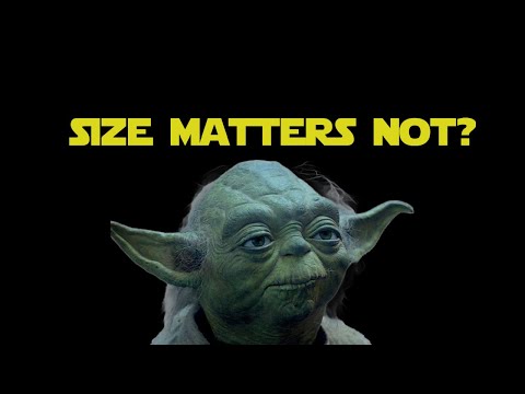 In Star Wars, Size Matters
